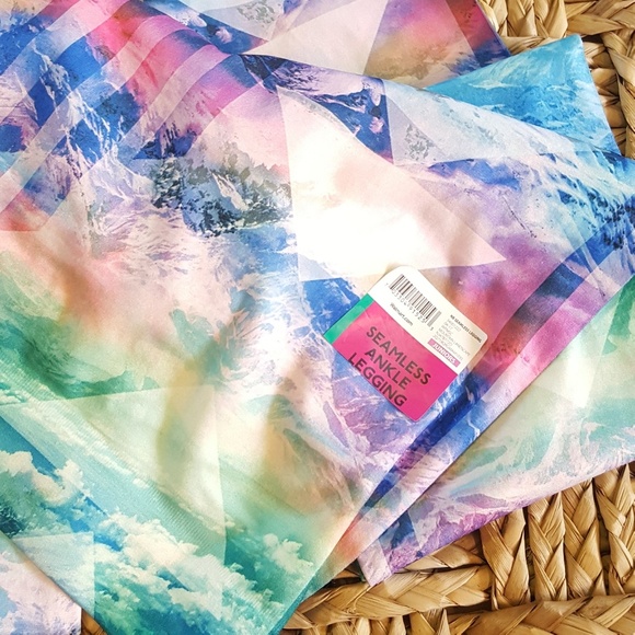 🔴 Mountain View Seamless Leggings Pant XL L M - Picture 6 of 8